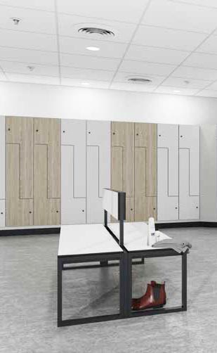 Z-Spinde PLUS 30 cm pro Abteil